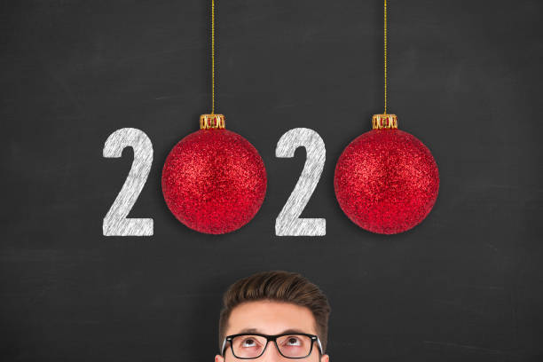 istock New year concepts 2020 on Blackboard Background 1194140088