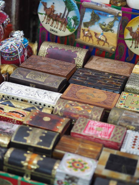 istock Jewelry box in Muscat Souk in Oman 1194150059
