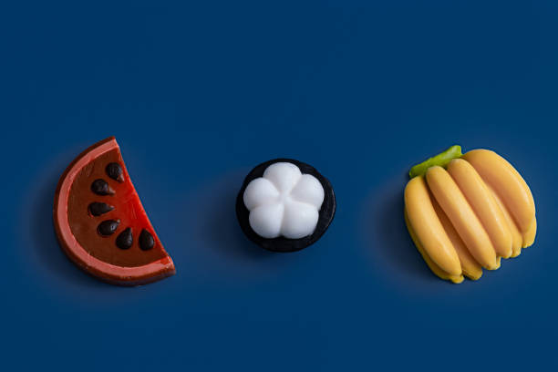 istock Bright handmade soap in the form of fruit . 1194150893