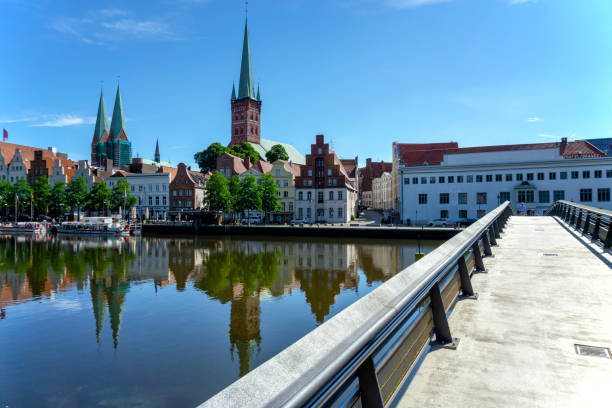 istock Old town of Lubeck 1194151171