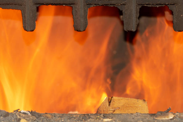 istock The fire burns in the stove winter home heating concept 1194151377
