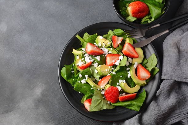 istock Summer Strawberry Salad 1194158897