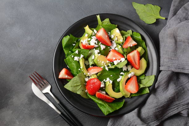 istock Summer Strawberry Salad 1194159476
