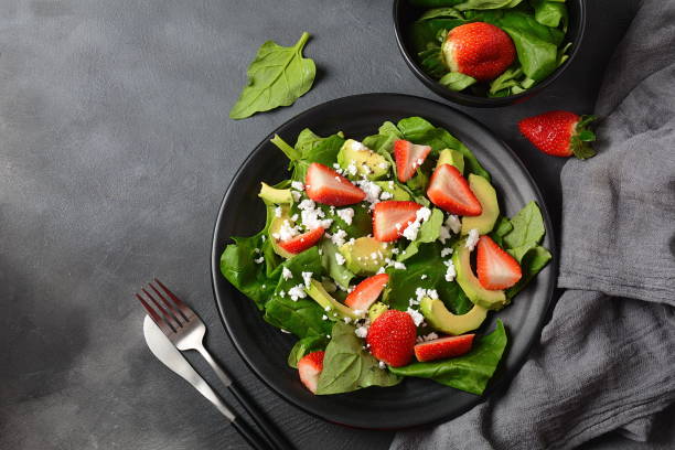 istock Summer Strawberry Salad 1194160082
