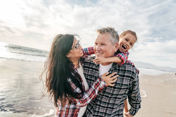 istock Family  on the beach 1194177274