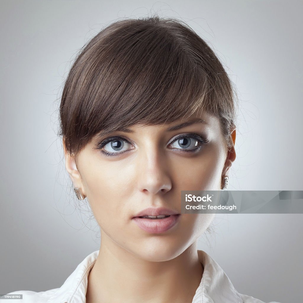 business woman's face  Adult Stock Photo