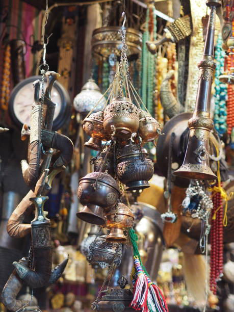 istock Traditional weapons in Muscat Souk 1194184001