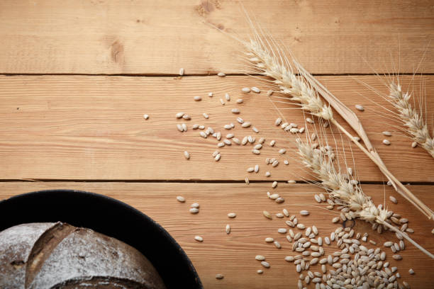 istock homemade bread with flour and grain 1194185262