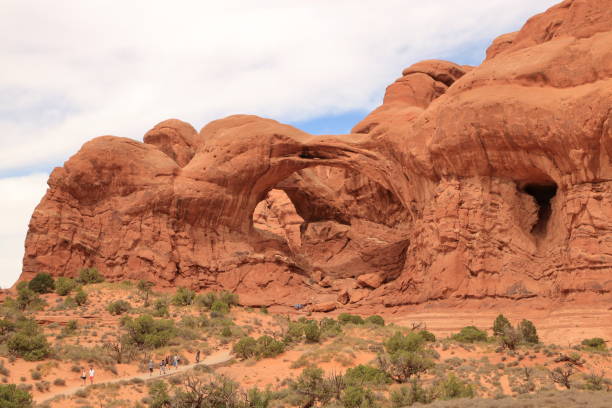 istock Double Arch formation at Arches National Park, Utah 1194192618