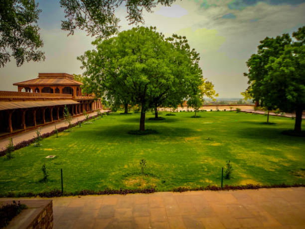 istock Old architecture building located in India, Old beautiful structure building outside view, Architecture structures of India 1194201451