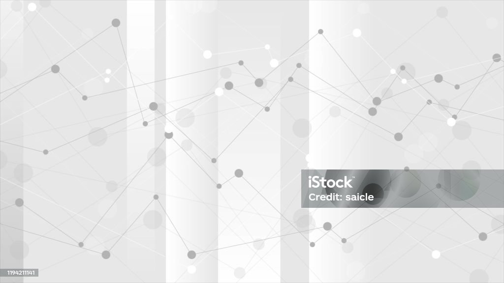 Grey Abstract Technology Graph Background Stock Illustration - Download ...