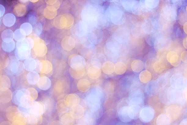 istock Beautiful multi-colored bokeh close-up, abstract background, festive concept 1194219998