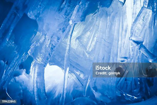 Foto de Caverna De Gelo e mais fotos de stock de Abstrato - Abstrato, Antártica, Azul
