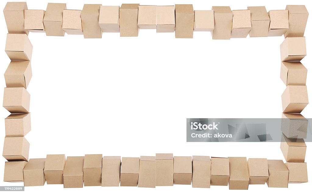 Framework Boxes Framework From The Combined Boxes Stock Photo - Download Image Now ...