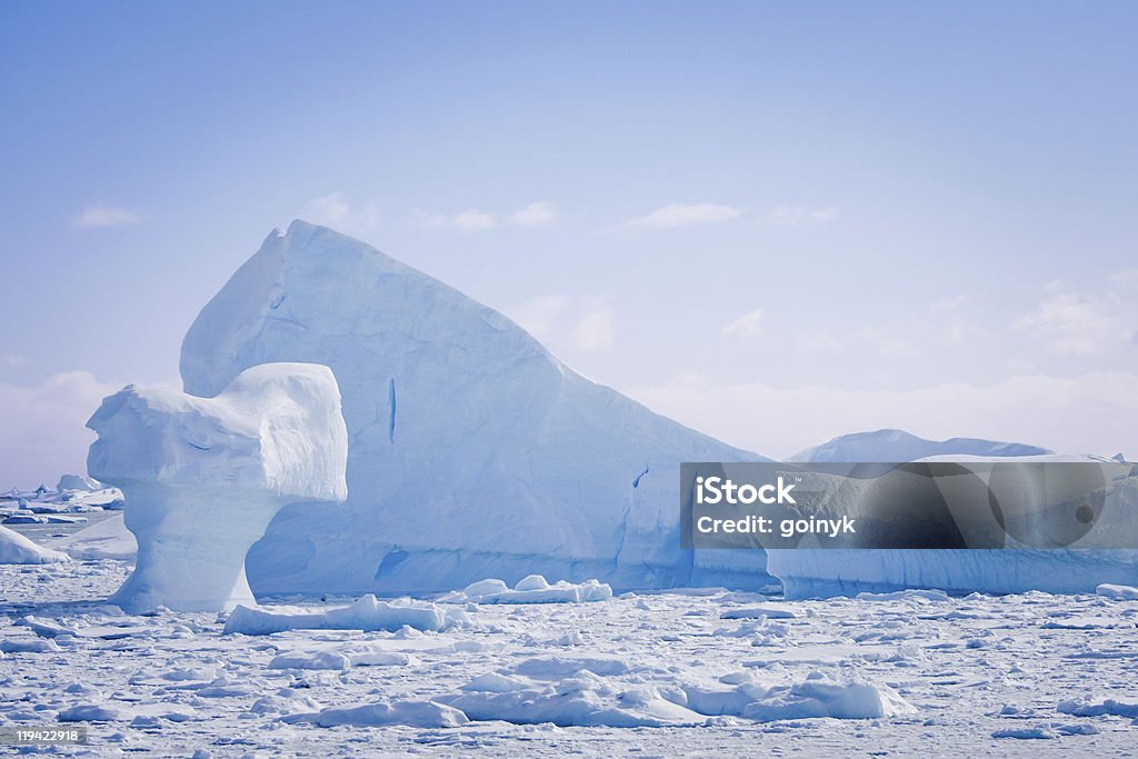 Icebergue Antártica - Royalty-free Alto - Descrição Física Foto de stock