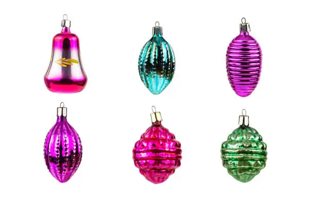 Glass decoration for the holiday Christmas and New Year
