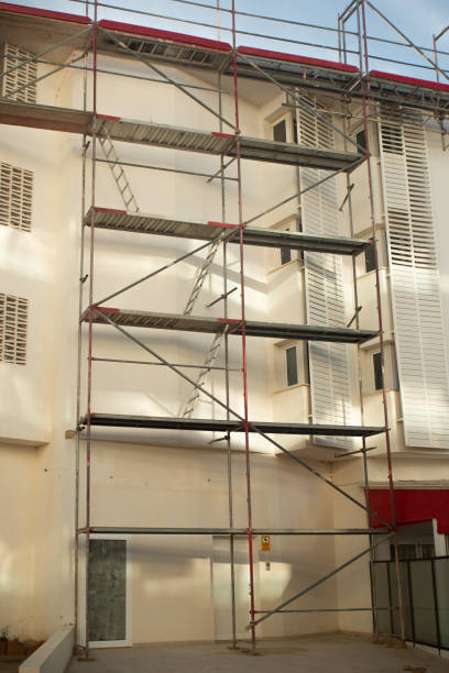 istock Scaffolding in a building site 1194230899