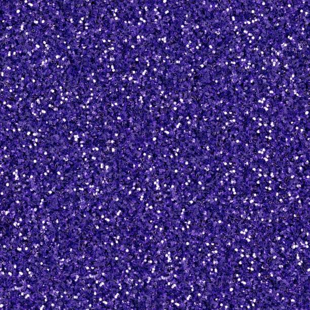 istock Blue violet glitter, sparkle confetti texture. Christmas abstract background, seamless pattern. 1194240451
