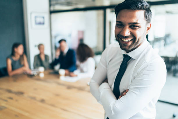 istock Smiling young businessman 1194242525