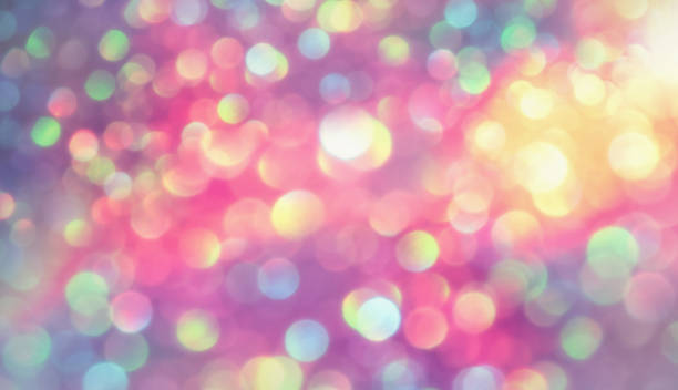 istock glitter bokeh lighting effect Colorfull Blurred abstract background for birthday, anniversary, wedding, new year eve or Christmas 1194243285