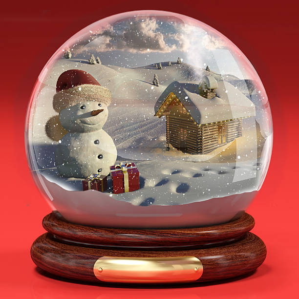 istock Christmas glass ball 119424391