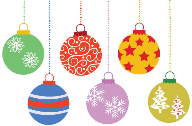 Christmas background . vector art illustration