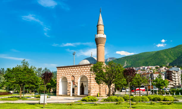 istock Hatice Isfendiyar Mosque in Bursa, Turkey 1194251006