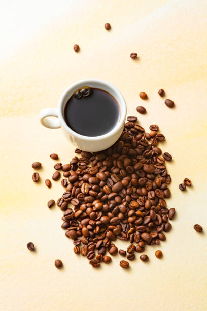 istock Coffee: Coffee Cup and Beans Still Life 1194254612