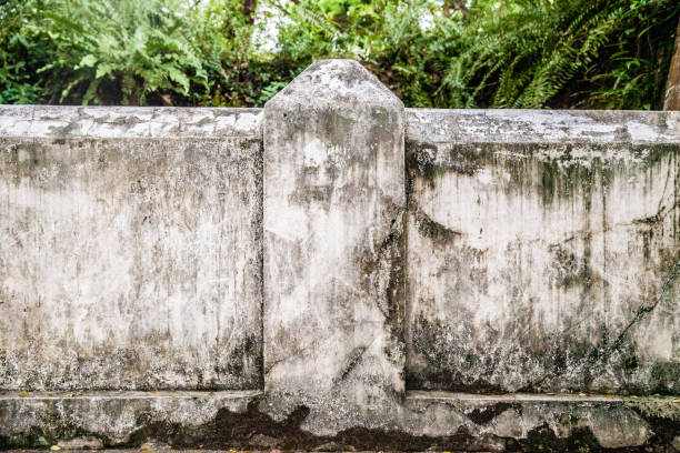 istock Texture wall of an old concrete fort 1194255276