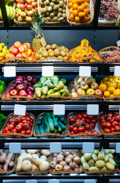 istock Fruits and vegetables in baskets 1194255804