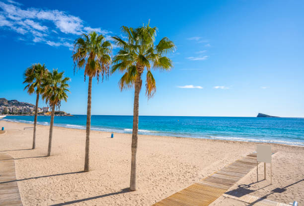 istock Benidorm Poniente Beach in Alicante Mediterranean Spain 1194255949