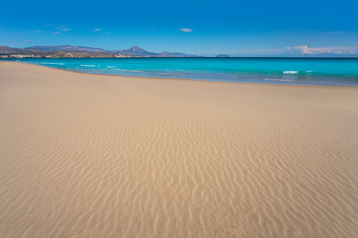 Playa de San Juan en Alicante España photo