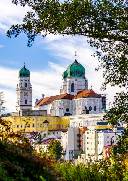 old town of the famous bavarian village passau