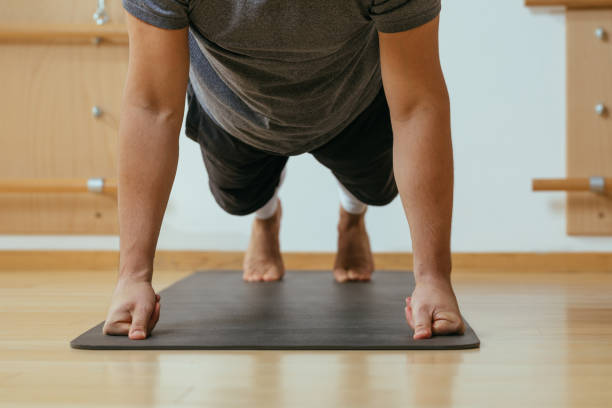 istock A Sportsman Doing Push-Ups 1194258147