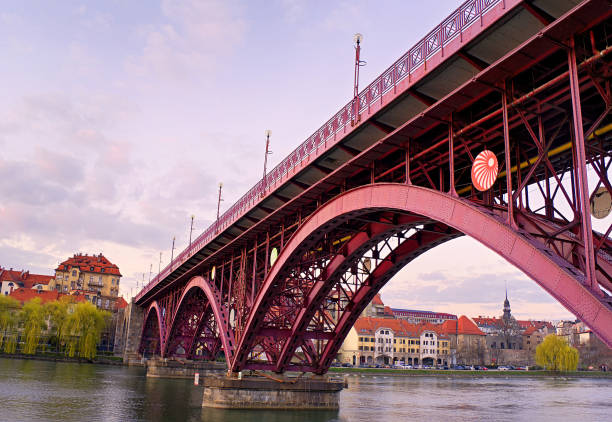 istock Bridge in Maribor, Slovenia, Europe 1194258266