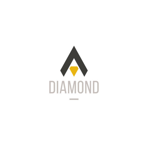 Premium letter A diamond logo design. Luxury abstract victory logotype. Creative elegant vector monogram symbol. Premium letter A diamond logo design. Luxury abstract victory logotype. Creative elegant vector monogram symbol. bijou personal accessory stock illustrations