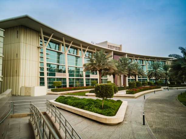 The main building of Alfaisal University stock photo