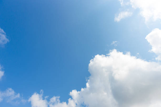 istock Blue sky white cloud white background. Beautiful sky and clouds in the afternoon. 1194263738