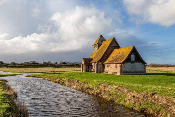 istock Fairfield Church, Romney Marsh 1194269935