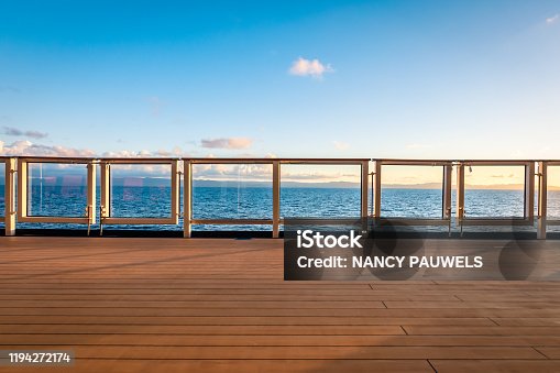 istock Cruise ship deck view. 1194272174