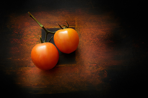 Vegetables: Tomato Still Life