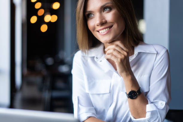 istock Young businesswoman on a coffee break 1194275691