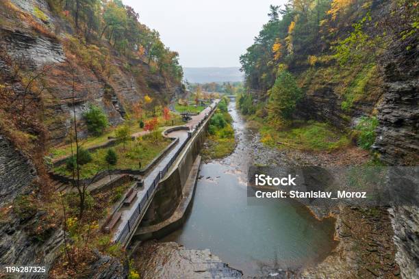 Watkins Glen State Park Stock Photo - Download Image Now - Watkins Glen, Finger Lakes, New York State