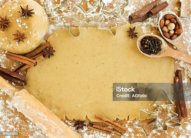 Christmas Baking Stock Photo - Download Image Now - Adult, Almond, Anise