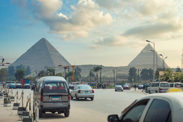 istock pyramids of Giza, in Egypt. 1194290734