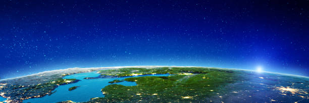 istock East Europe city lights 1194292492