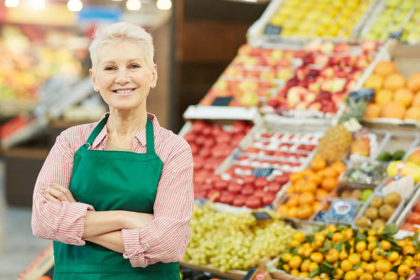 istock Female Fruit Shop Owner 1194292977