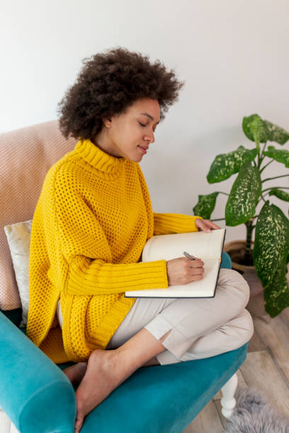 istock Woman writing in a planner 1194294132
