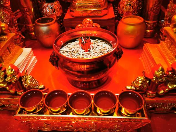 istock Chinese God of luck shrine 1194302904