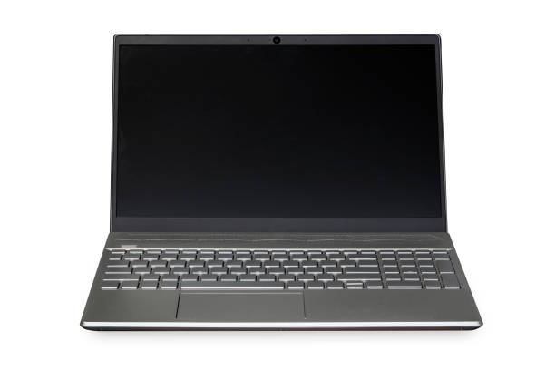 istock Laptop Isolated on white background 1194303179
